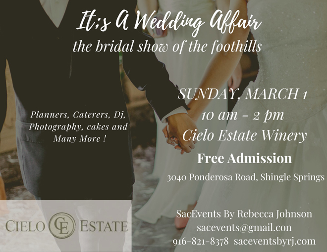 Sacramento Bridal Show | Northern California Wedding Show | Bridal Open House | Cameron Park Bridal Show