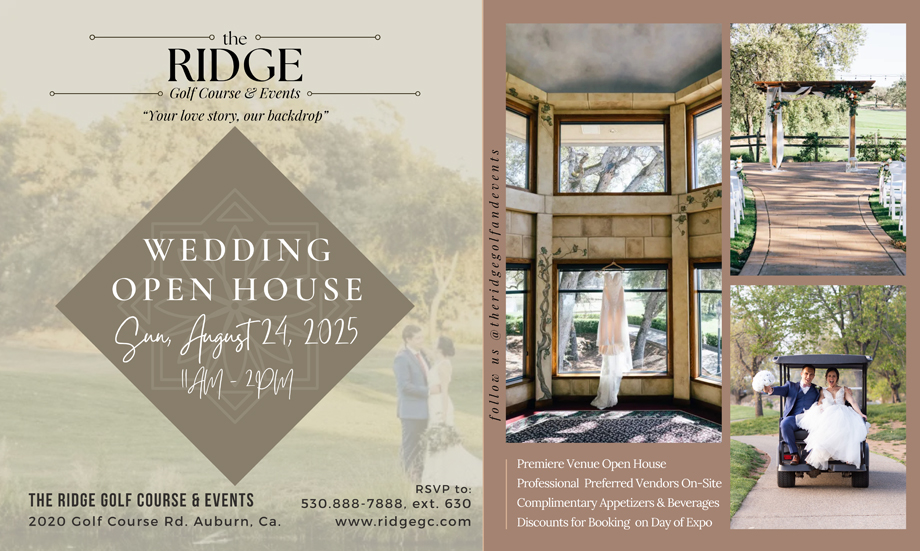Best Golf Course Wedding Venue Auburn Sacramento