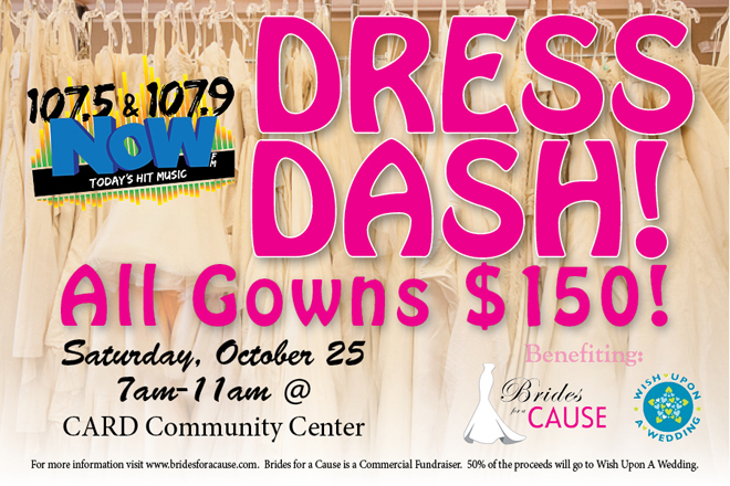 Brides for a cause dress outlet dash