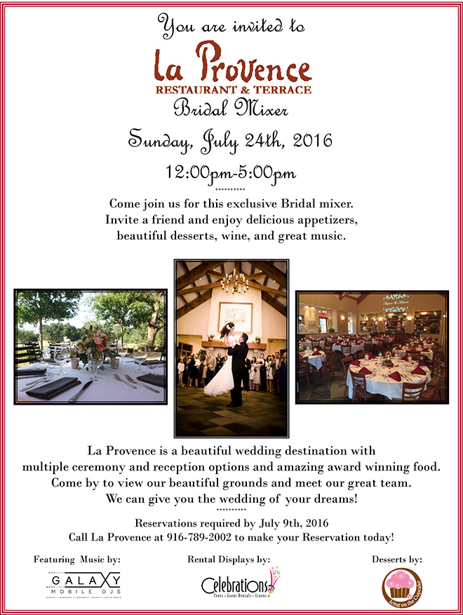 La_Provence_Roseville_Wedding_Venue_bridal mixer flyer 2016