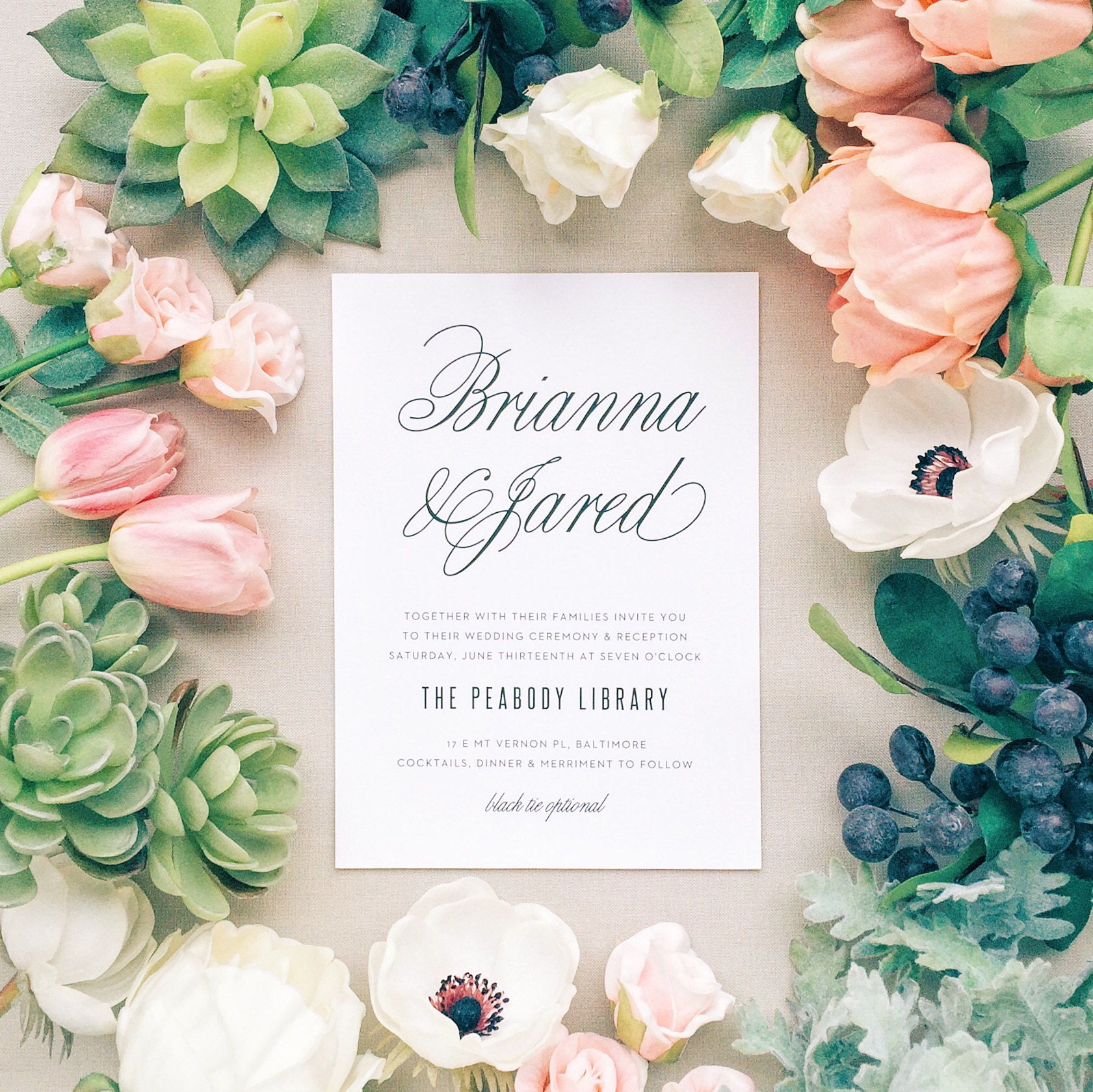 Sacramento Wedding Invitations: Go Truly Custom™ With Basic Invite