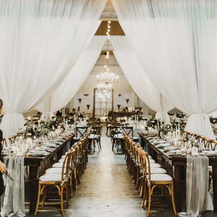 Willow Ballroom Event Center - Hood-California - Industrial Warehouse Chic-Real Weddings Sacramento Magazine