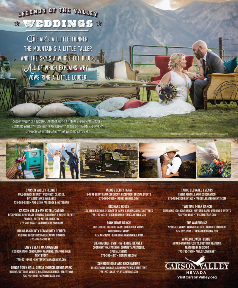 Carson Valley Weddings | Nevada Destination Weddings | Venue