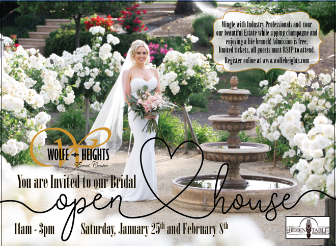 Wolfe Heights Sacramento Wedding Venue | Sacramento Bridal Open House