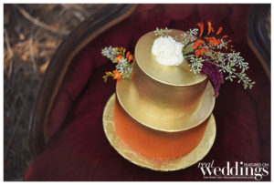 Sacramento's Real Weddings Magazine From Tahoe With Love Photo Shoot by Capture Photography at Northstar California. With sets designed by Graceful Gatherings with help from FiftyFlowers.com, Tan Weddings & Events and Above & Beyond Cakes.