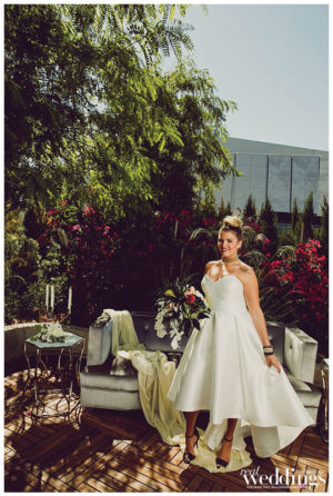 Sacramento Real Weddings Magazine Modern Love Photo Shoot. Shot by Dee & Kris Photography on location at Kimpton Sawyer Hotel featuring real bride Samantha Raggio.