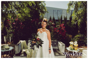 Sacramento Real Weddings Magazine Modern Love Photo Shoot. Shot by Dee & Kris Photography on location at Kimpton Sawyer Hotel featuring real bride Samantha Raggio.