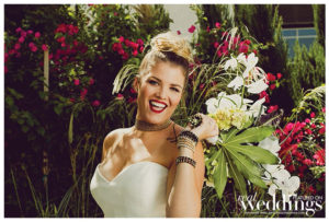 Sacramento Real Weddings Magazine Modern Love Photo Shoot. Shot by Dee & Kris Photography on location at Kimpton Sawyer Hotel featuring real bride Samantha Raggio.