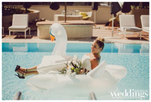 Sacramento Real Weddings Magazine Modern Love Photo Shoot. Shot by Dee & Kris Photography on location at Kimpton Sawyer Hotel featuring real bride Samantha Raggio.