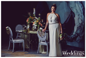 Sacramento Real Weddings Magazine Modern Love Photo Shoot. Shot by Dee & Kris Photography on location at Kimpton Sawyer Hotel featuring real bride Samantha Raggio.