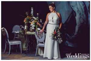 Sacramento Real Weddings Magazine Modern Love Photo Shoot. Shot by Dee & Kris Photography on location at Kimpton Sawyer Hotel featuring real bride Samantha Raggio.