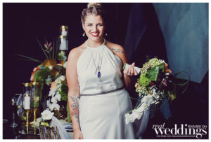 Sacramento Real Weddings Magazine Modern Love Photo Shoot. Shot by Dee & Kris Photography on location at Kimpton Sawyer Hotel featuring real bride Samantha Raggio.