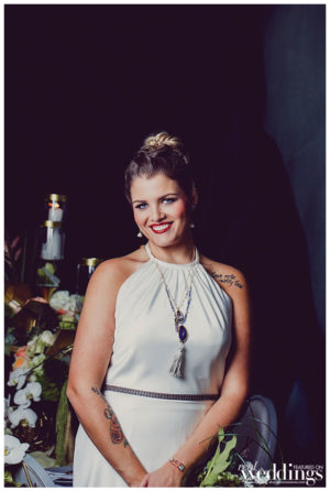 Sacramento Real Weddings Magazine Modern Love Photo Shoot. Shot by Dee & Kris Photography on location at Kimpton Sawyer Hotel featuring real bride Samantha Raggio.