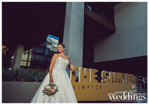 Sacramento Real Weddings Magazine Modern Love Photo Shoot. Shot by Dee & Kris Photography on location at Kimpton Sawyer Hotel featuring real bride Samantha Raggio.