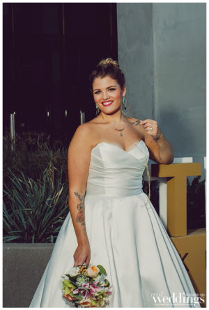 Sacramento Real Weddings Magazine Modern Love Photo Shoot. Shot by Dee & Kris Photography on location at Kimpton Sawyer Hotel featuring real bride Samantha Raggio.