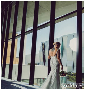 Sacramento Real Weddings Magazine Modern Love Photo Shoot. Shot by Dee & Kris Photography on location at Kimpton Sawyer Hotel featuring real bride Samantha Raggio.