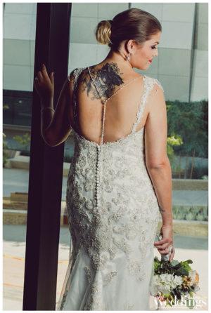 Sacramento Real Weddings Magazine Modern Love Photo Shoot. Shot by Dee & Kris Photography on location at Kimpton Sawyer Hotel featuring real bride Samantha Raggio.