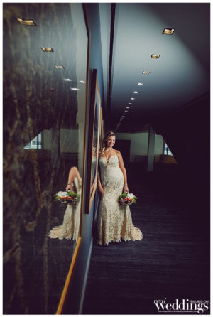 Sacramento Real Weddings Magazine Modern Love Photo Shoot. Shot by Dee & Kris Photography on location at Kimpton Sawyer Hotel featuring real bride Samantha Raggio.