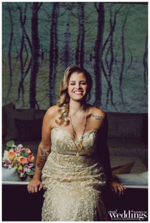 Sacramento Real Weddings Magazine Modern Love Photo Shoot. Shot by Dee & Kris Photography on location at Kimpton Sawyer Hotel featuring real bride Samantha Raggio.