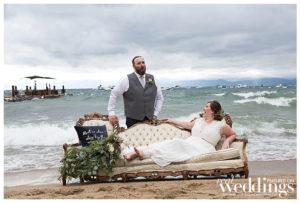 Sacramento's Real Weddings Magazine's Love Swept styled photo shoot. Photographed by Randy Jackson Photography on location at the Hayatt Regency Lake Tahoe, and featuring soon-to-be married couple, Jessica Royal and Alan Hopp.