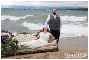 Sacramento's Real Weddings Magazine's Love Swept styled photo shoot. Photographed by Randy Jackson Photography on location at the Hayatt Regency Lake Tahoe, and featuring soon-to-be married couple, Jessica Royal and Alan Hopp.