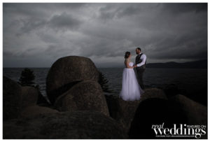 Sacramento's Real Weddings Magazine's Love Swept styled photo shoot. Photographed by Randy Jackson Photography on location at the Hayatt Regency Lake Tahoe, and featuring soon-to-be married couple, Jessica Royal and Alan Hopp.