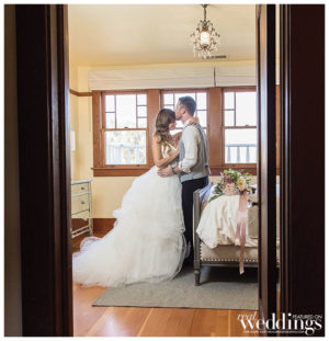 Sacramento Real Weddings Magazine Love Is Magic Styled Shoot in the Winter/Spring 2018 issue. Photography by Rochelle Wilhelms Photography on location at Field & Pond featuring newlyweds Jacqueline and Zach Timberlake.