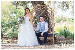 Sacramento Real Weddings Magazine Love Is Magic Styled Shoot in the Winter/Spring 2018 issue. Photography by Rochelle Wilhelms Photography on location at Field & Pond featuring newlyweds Jacqueline and Zach Timberlake.