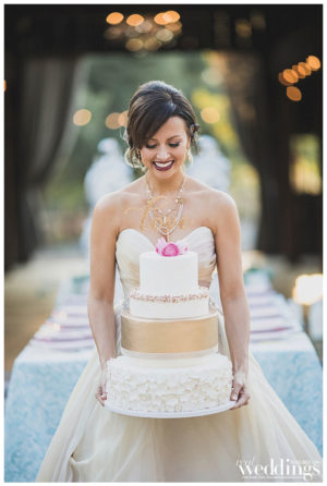 Sacramento Real Weddings Magazine Love Is Magic Styled Shoot in the Winter/Spring 2018 issue. Photography by Rochelle Wilhelms Photography on location at Field & Pond featuring newlyweds Jacqueline and Zach Timberlake.