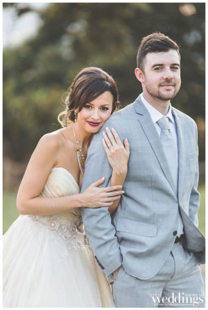 Sacramento Real Weddings Magazine Love Is Magic Styled Shoot in the Winter/Spring 2018 issue. Photography by Rochelle Wilhelms Photography on location at Field & Pond featuring newlyweds Jacqueline and Zach Timberlake.