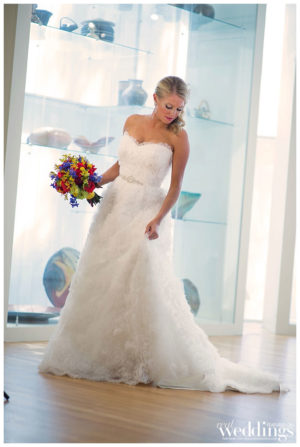 Cover Model Karmen from our Winter/Spring 2014 issue photographed by The Red Sneaker Studio at the Crocker Art Museum for Real Weddings Magazine.