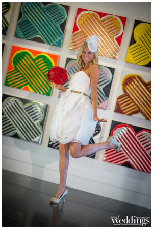 Cover Model Karmen from our Winter/Spring 2014 issue photographed by The Red Sneaker Studio at the Crocker Art Museum for Real Weddings Magazine.