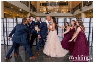 JB Wedding Photography photographed Kristin & David's wedding at Tsakpoulos Library Galleria which featured Style Avenue Studios and Clementine Photo Booths.