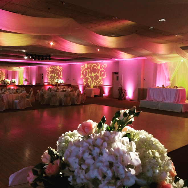 Sacramento Bay Area Wedding Lighting