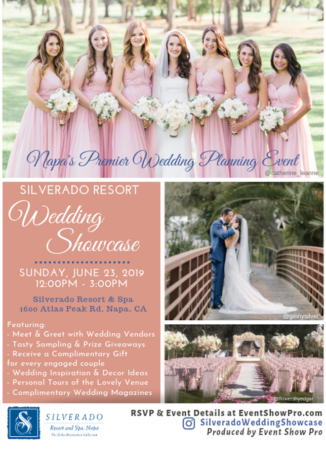 Sacramento Bridal Show | Northern California Wedding Event Open House | Napa Wedding Planning | Silverado Resort