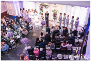 Downtown Sacramento Wedding | Purple Glam Wedding