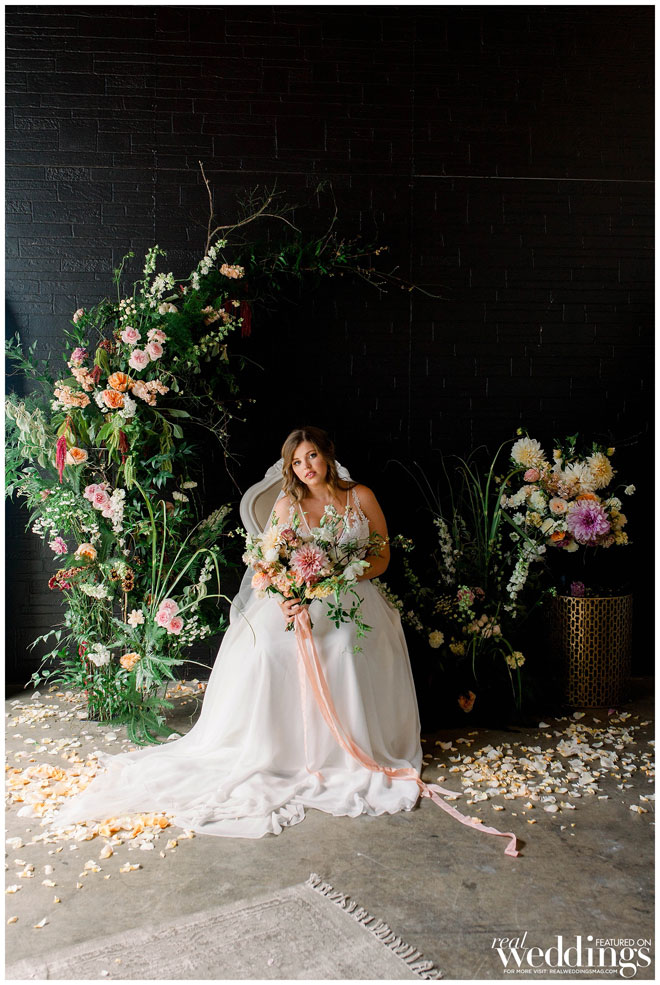 Roseville Wedding | Dreamy Floral Wedding Inspiration | Paige Brittany Photography