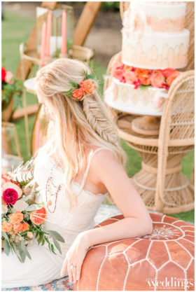 Rocklin Wedding | Pink Boho Wedding Inspo | Kylie Compton Weddings