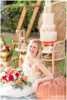 Rocklin Wedding | Pink Boho Wedding Inspo | Kylie Compton Weddings