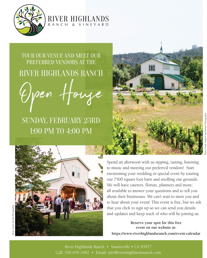 River Highlands Ranch - Sacramento Wedding Venue Open House