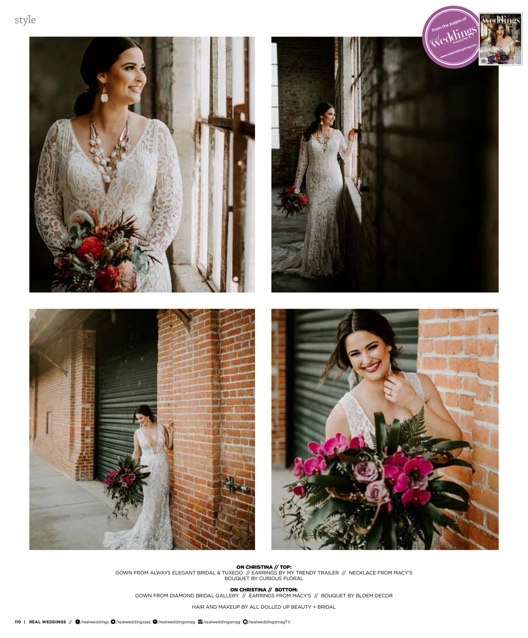 Sugar Rush by James Young Photography at Old Sugar Mill for Real Weddings Magazine