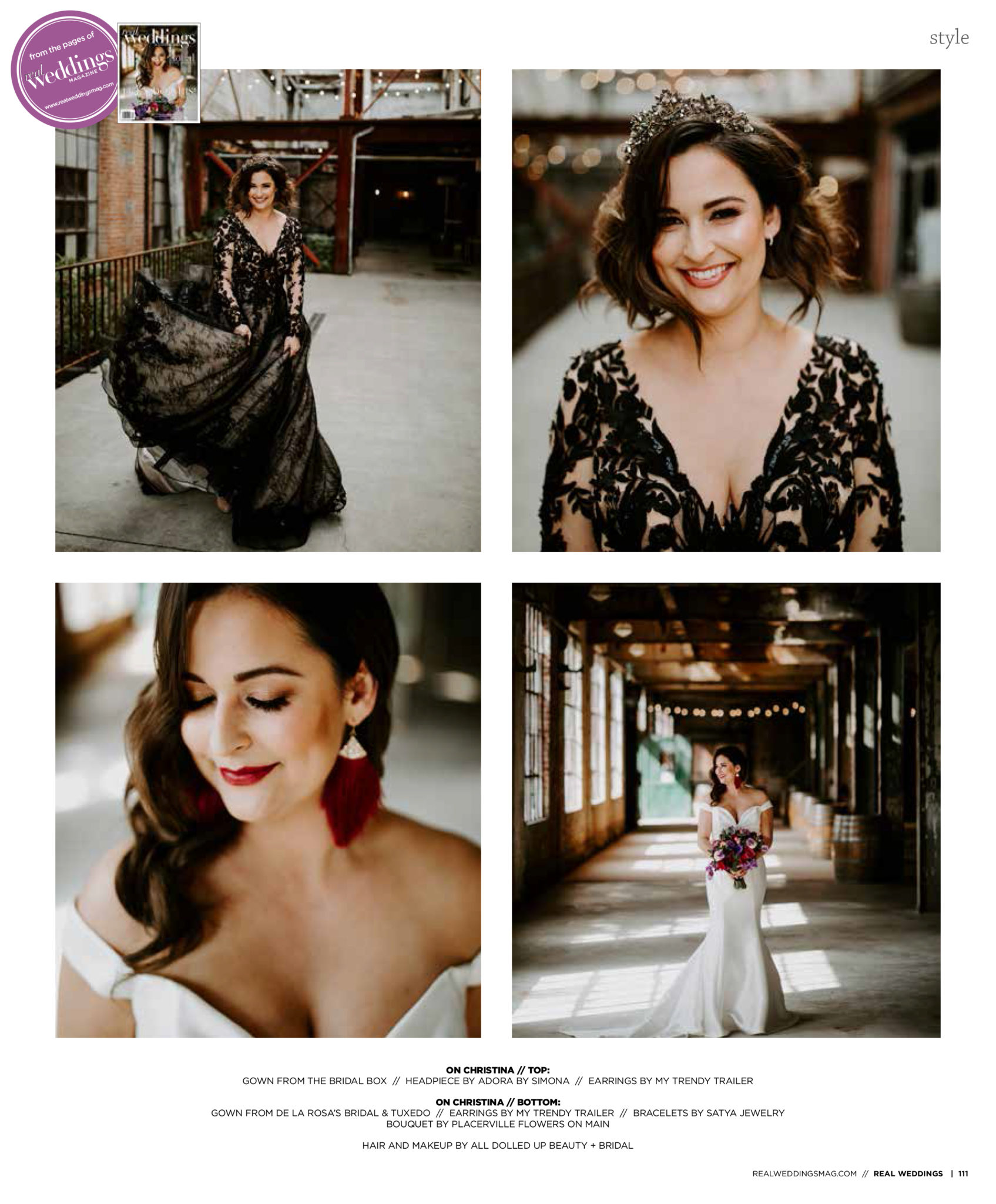 Sugar Rush by James Young Photography at Old Sugar Mill for Real Weddings Magazine