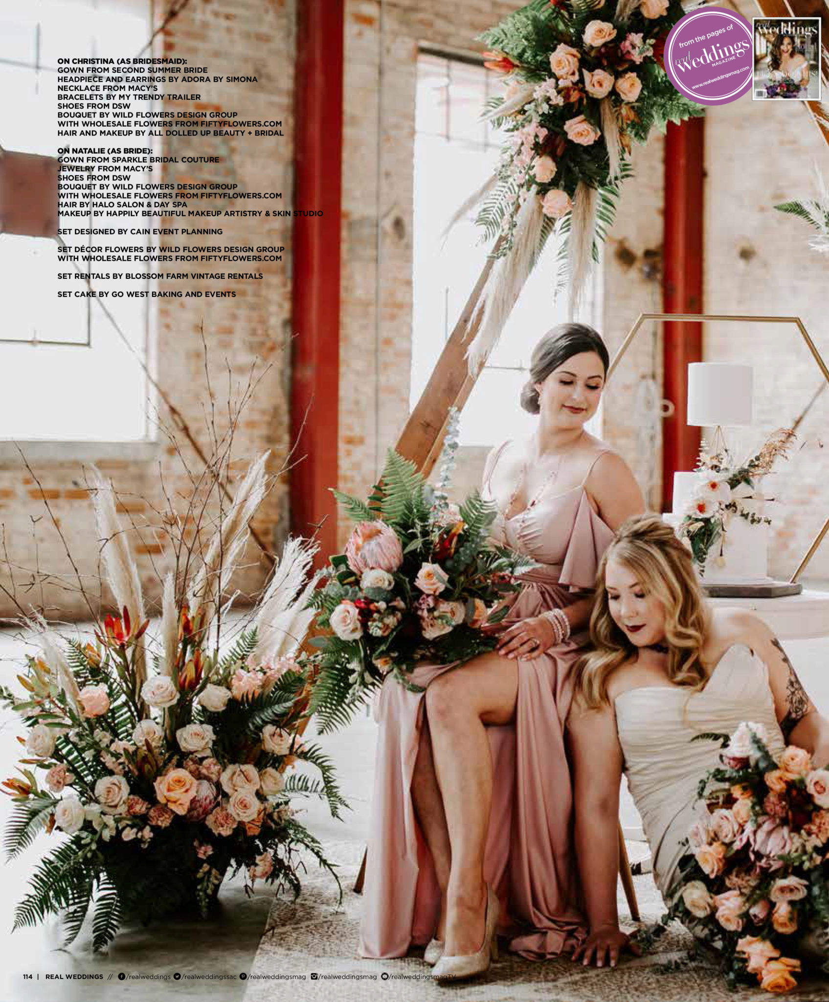 Sugar Rush by James Young Photography at Old Sugar Mill for Real Weddings Magazine