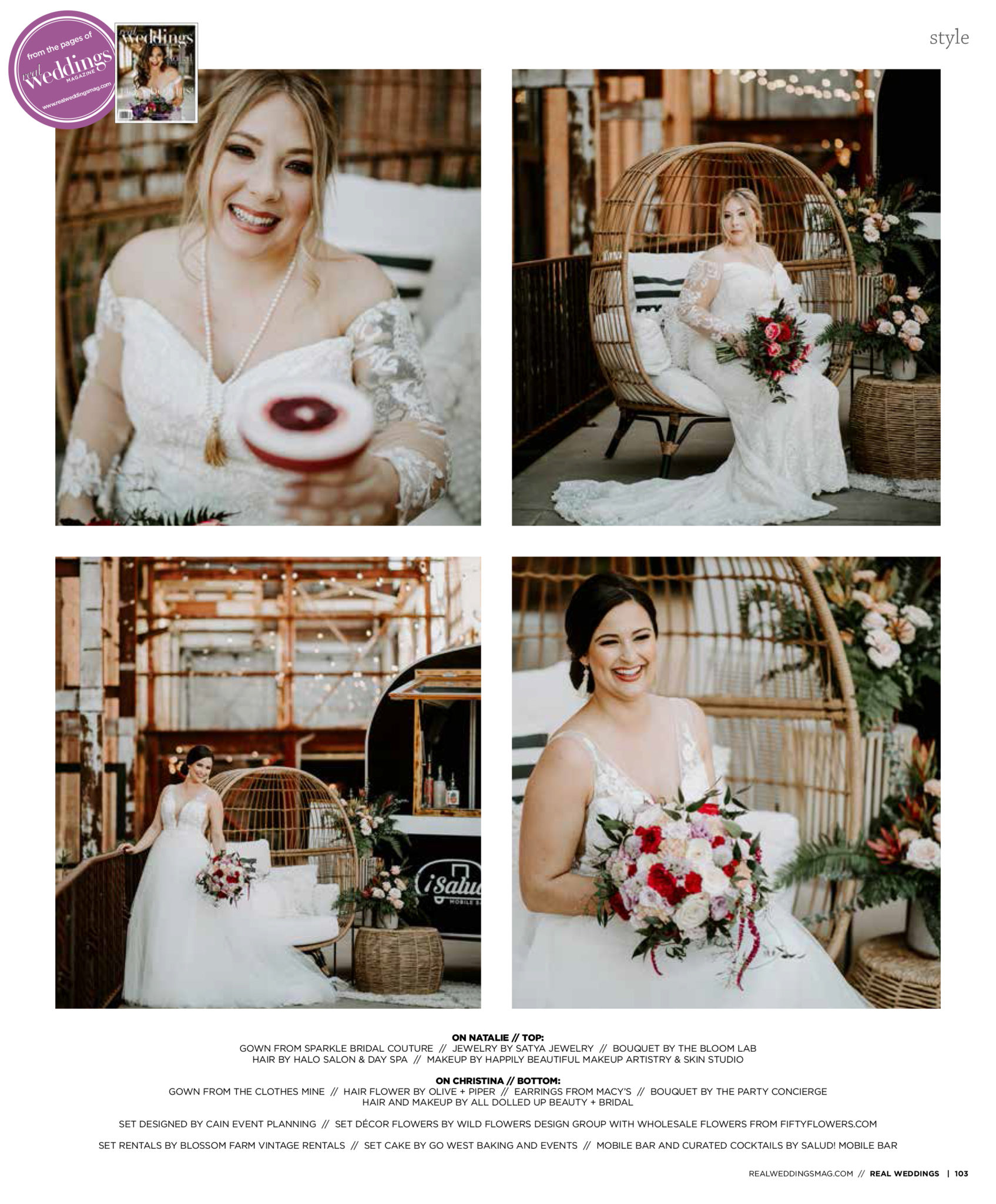 Sugar Rush by James Young Photography at Old Sugar Mill for Real Weddings Magazine