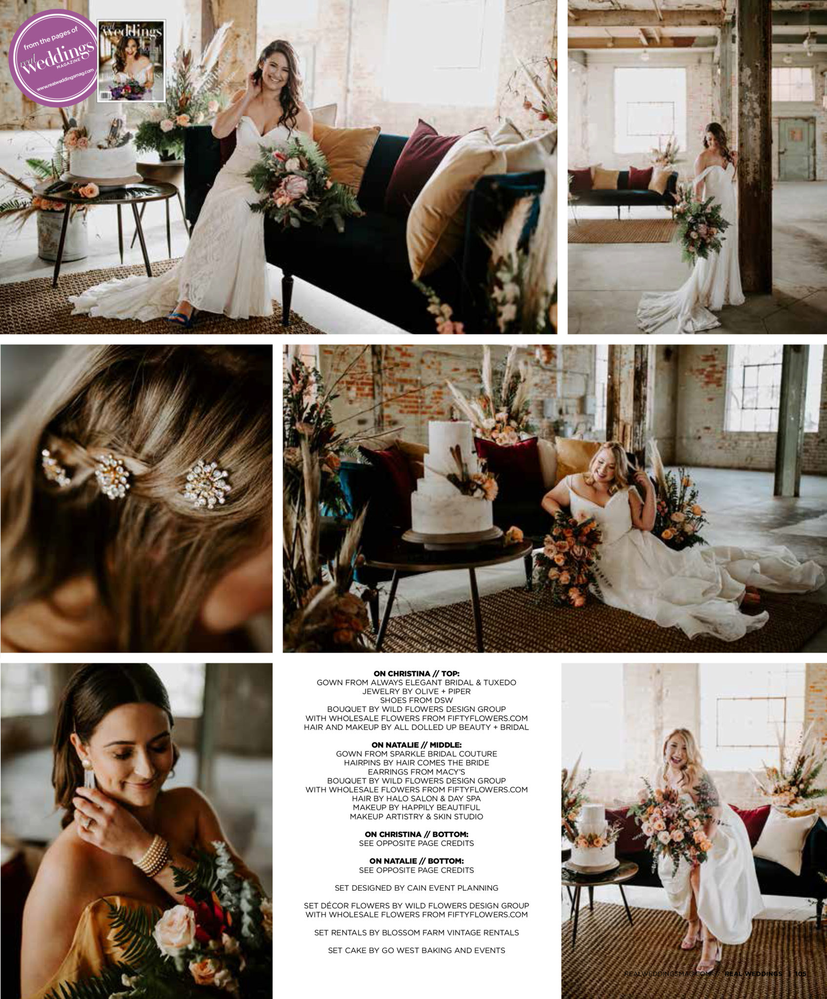 Sugar Rush by James Young Photography at Old Sugar Mill for Real Weddings Magazine