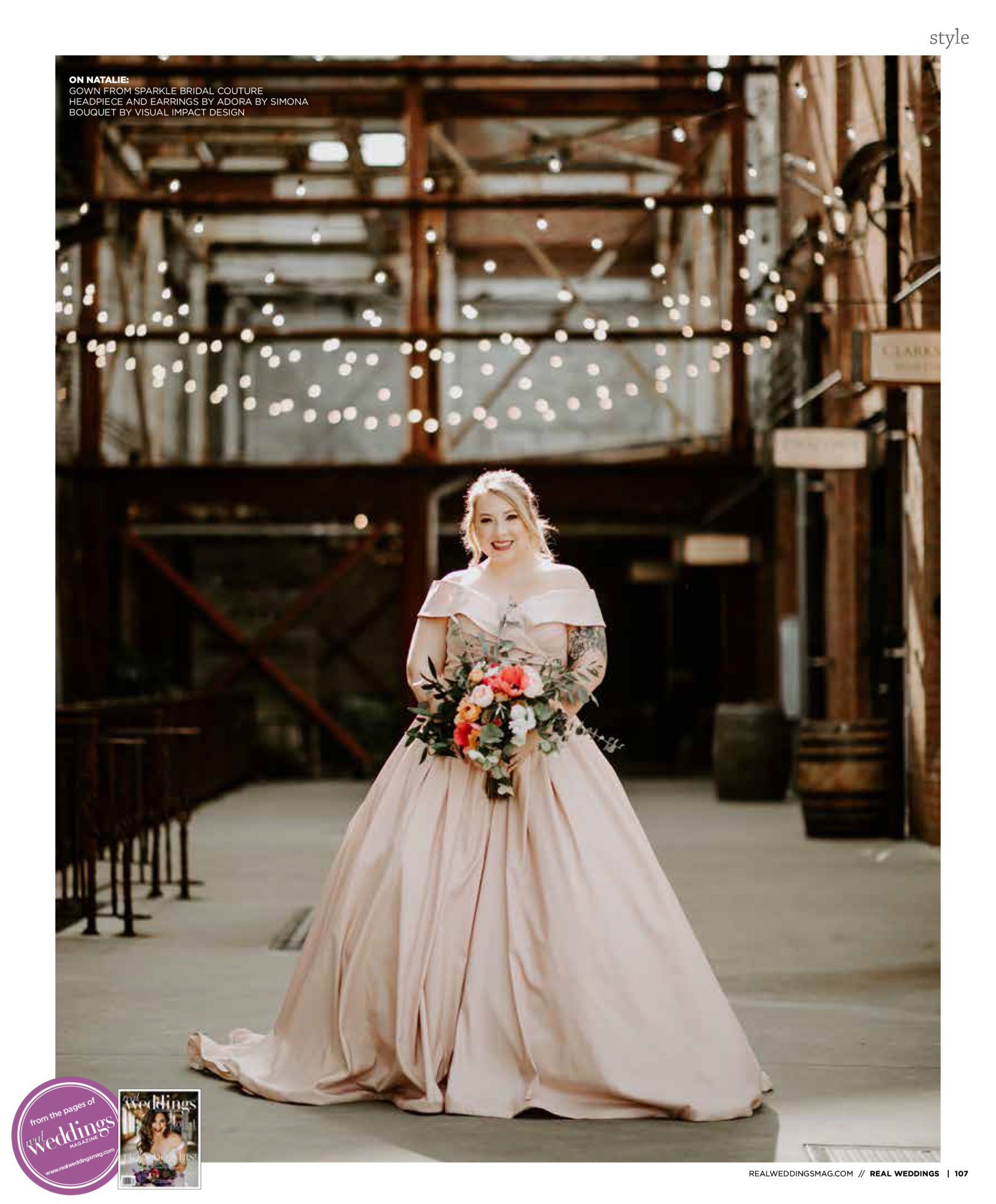 Sugar Rush by James Young Photography at Old Sugar Mill for Real Weddings Magazine