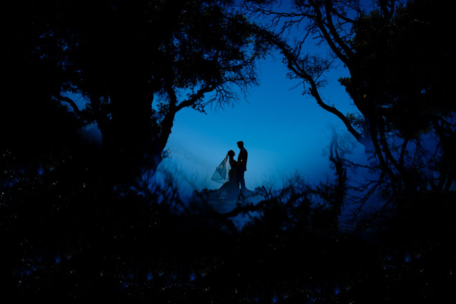 Bright Tropical Sierra Foothills Winery Wedding at Black Oak Mountain Vineyards by Courtland Photography