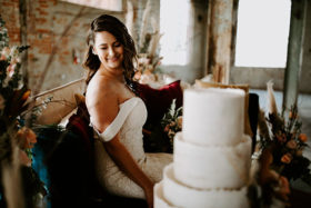 James Young Photography Moody Trendy Modern Old Sugar Mill Wedding Sacramento Real Bride Christina
