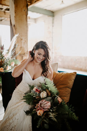 James Young Photography Moody Trendy Modern Old Sugar Mill Wedding Sacramento Real Bride Christina