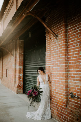 James Young Photography Moody Trendy Modern Old Sugar Mill Wedding Sacramento Real Bride Christina